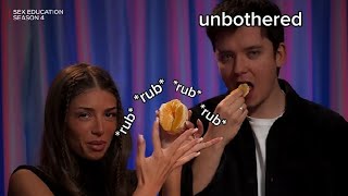 Asa Butterfield And Mimi Keene Being A Chaotic But Adorable Couple asabutterfield sexeducation