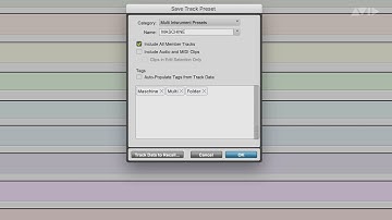 Pro Tools Tech Tips — Instrument Folder Presets