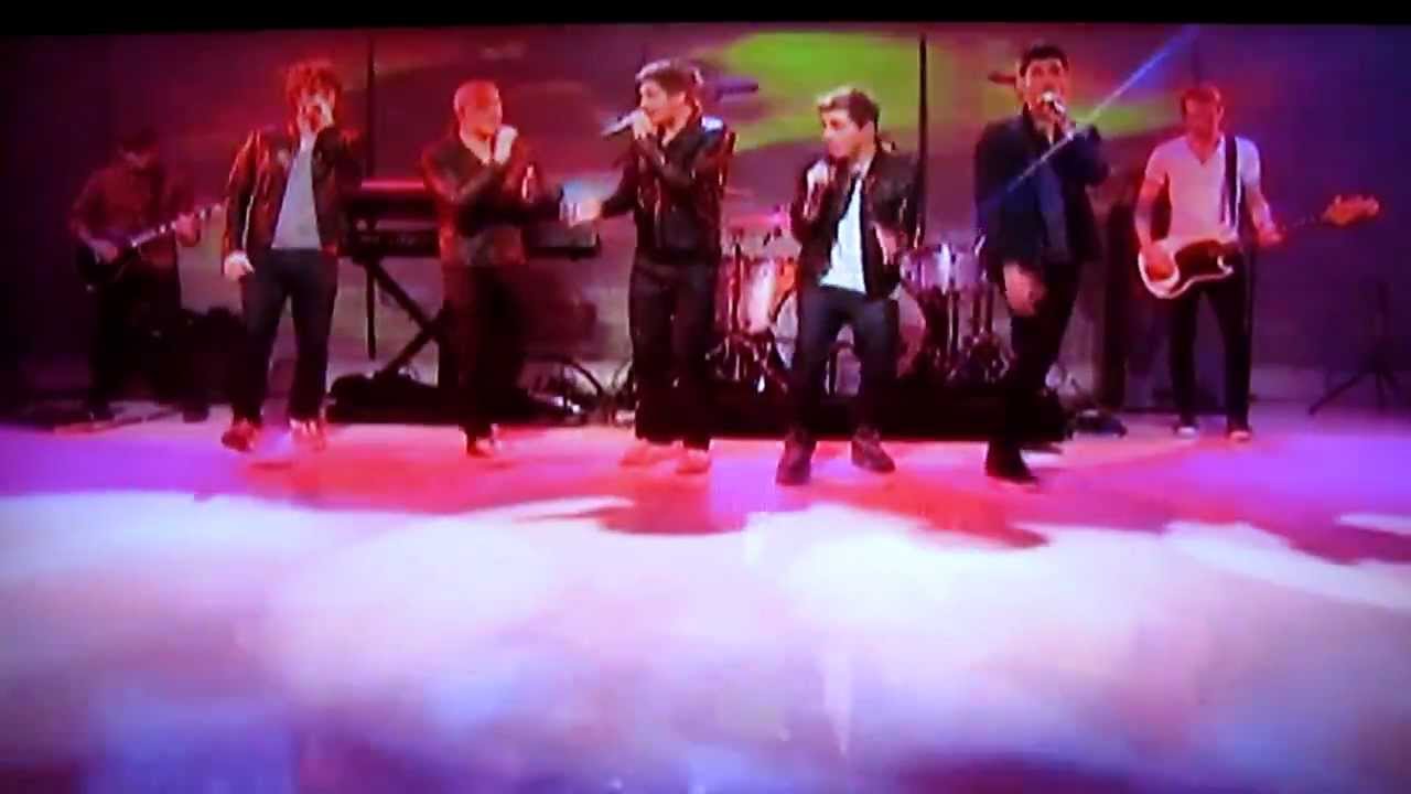 The Wanted Chasing the Sun NBC Today Show 4/24/12