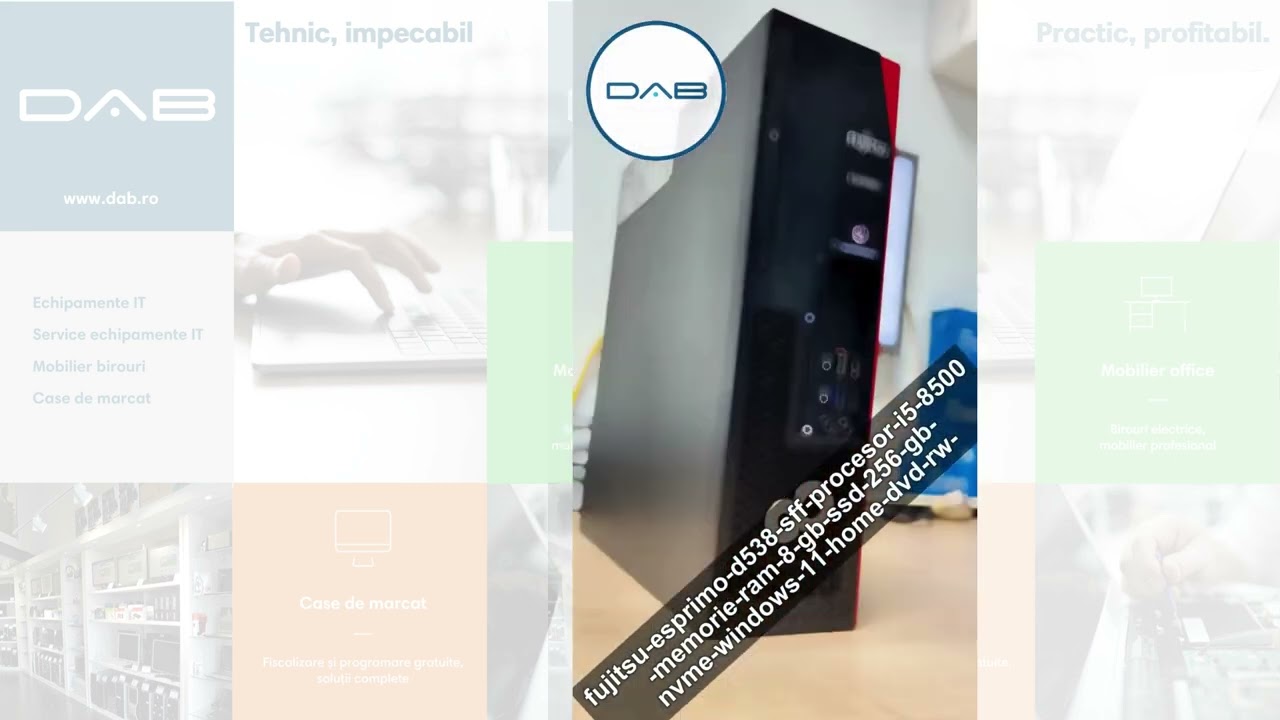 Unitate PC Fujitsu ESPRIMO D538 SFF