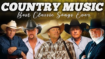 🔴Country Music Playlist 2025 - Alan Jackson, Kenny Rogers, Dolly Parton, Willie Nelson, Don Williams