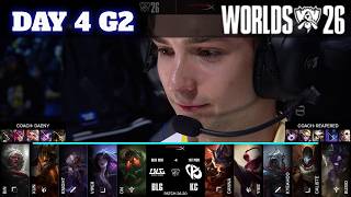 BLG vs KC | Day 4 LoL Worlds 2026 Swiss Stage | Bilibili Gaming vs Karmine Corp full