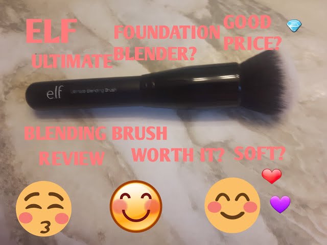 ELF New Ultimate Blending Brush: First Impressions + Demo 