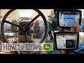 How to drive john deere 6r 7r 8r 9r  erklrung bedienung  autotrac  itec  part 2