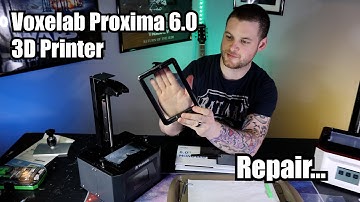 Voxelab Proxima 6.0 2K Mono LCD Resin 3D Printer Screen and Fep Sheet Repair