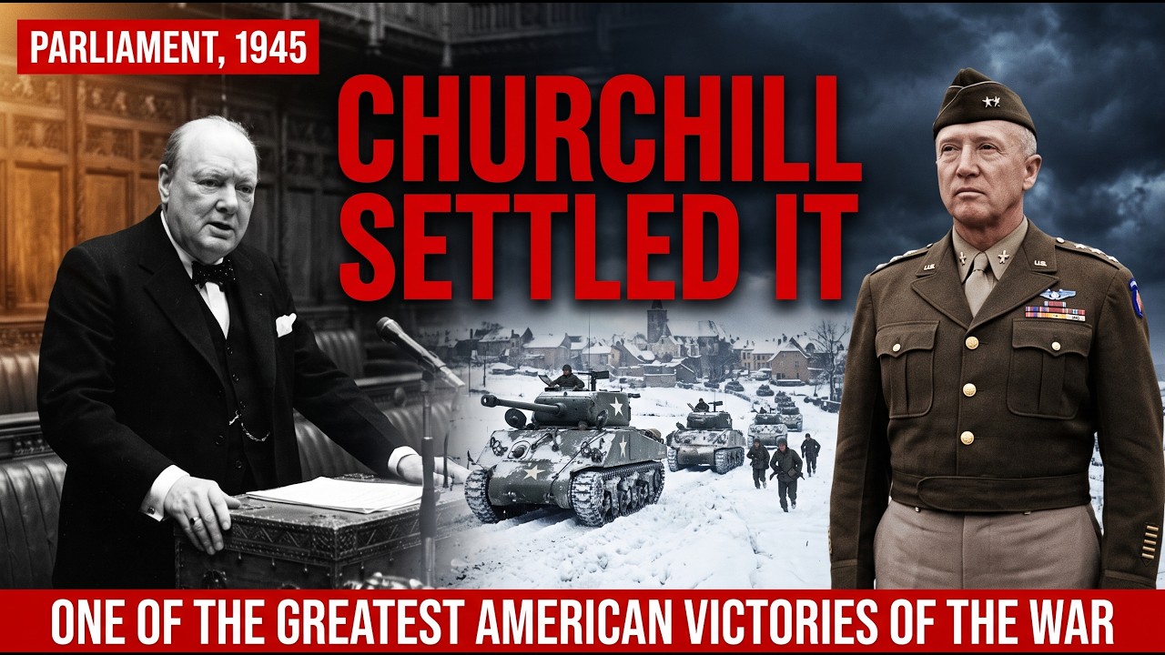 What Churchill Told Parliament After Patton Reached Bastogne In Four Days