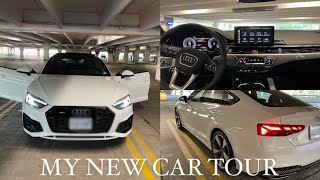 MY NEW CAR TOUR !! | 2021 AUDI A5 SPORTBACK