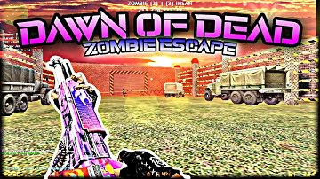 Counter Strike 1.6 / Zombie Escape Mod Server Dawn Of Dead / GamePlay / Map : ze_dark_surf_dpfix