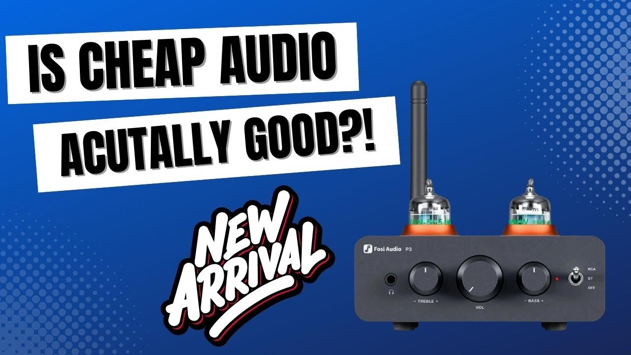 Fosi Audio's New P3 Tube Pre-Amp ONLY $75?! - YouTube