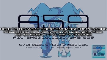 {REQUESTED/Short} How To Do Make Some AMLM859 Interlacing