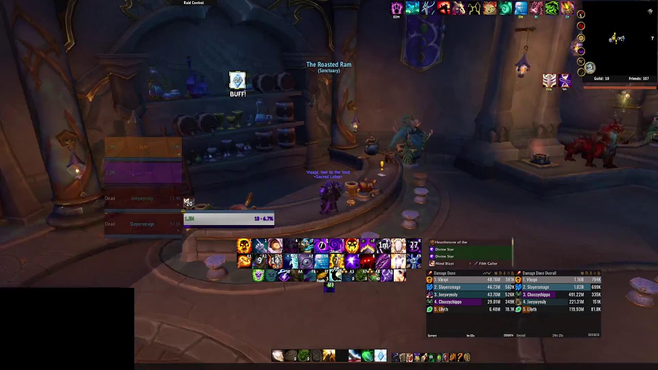 3364 RiO Shadow Priest High Mythic+ Keys / Finishing Mythic Amirdrassil later tonight