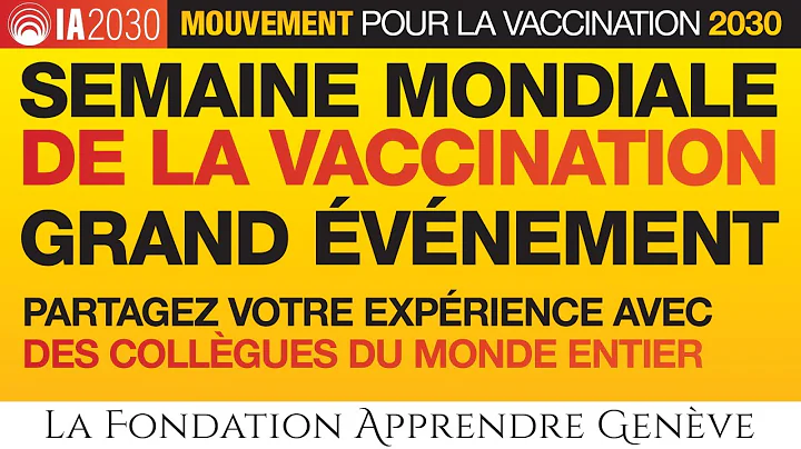 Grand événement: Semaine mondiale de la vaccination 2023