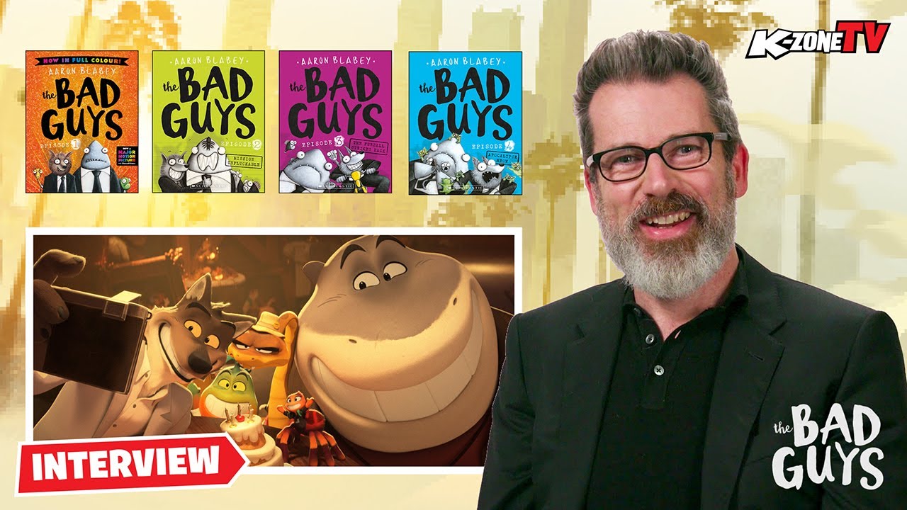 Aaron Blabey on Writing The Bad Guys Books The Bad Guys KZone TV