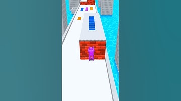 Ladder Master Lvl.18 - Gather Ladders Climb Walls 🪜🚶 #shorts #games #laddermaster #viral