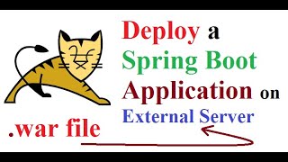 How to Deploy a Spring Boot Application on an External Tomcat Server screenshot 5