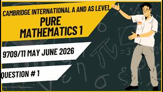 Q1 Geometric Progression | Crack this Question 🔥 | 9709/11 May June 2026 | A & AS Level Maths 1