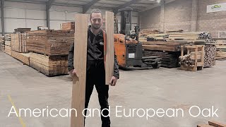 What's the difference between American Oak and European Oak?