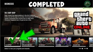 THE CHOP SHOP Career Challenge Complete! GTA Online