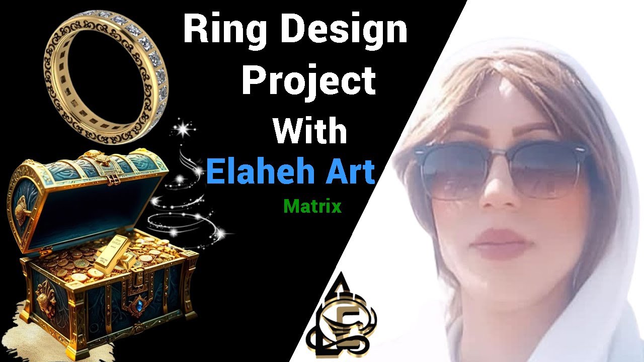 How to make Eternal Ring with engraving Matrix 9 software Jewelry