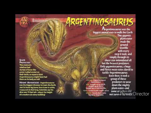 Argentinosaurus Sound Effects