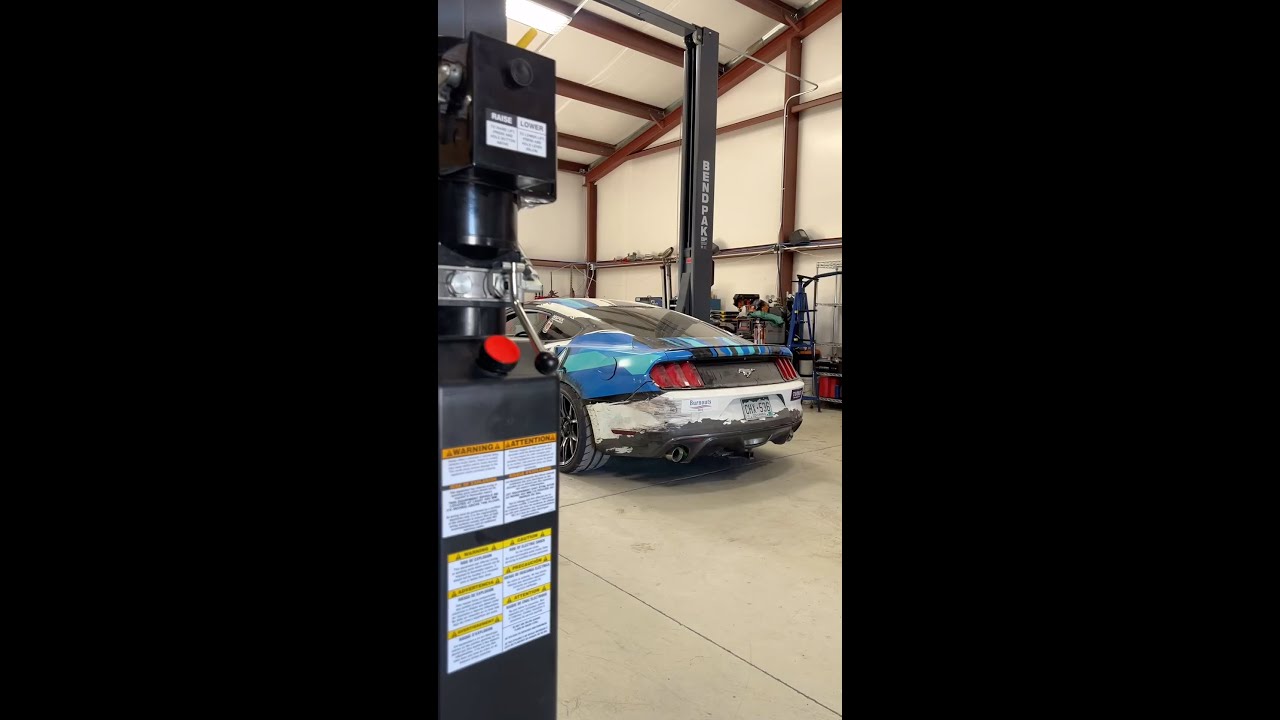 Look at this S550 Mustang with a 7.3 Godzilla swap courtesy of Trevor from Motionautotv!