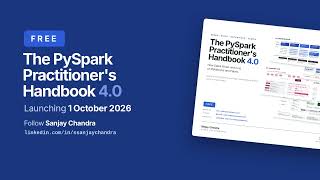 PySpark Practitioners Handbook 4.0 Announcement