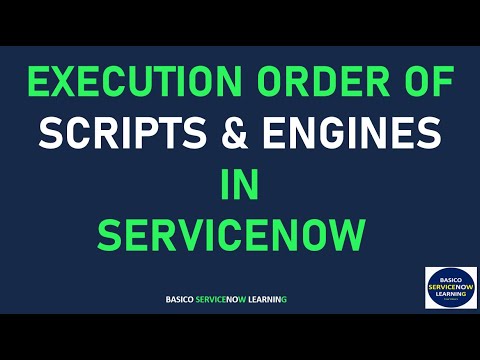 execution order assignment rule servicenow