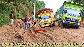 Full of Drama!! The Courage of a Palm Oil Truck Almost Overturning Makes Everyone Panic by Anak Belok Official 3,985 views 1 month ago 33 minutes