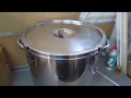 EBM SUS 304 業務用 鍋 厨房 器具 用品 両手鍋 大鍋 内径 38cm 炊出し イベント