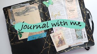 april - journal with me