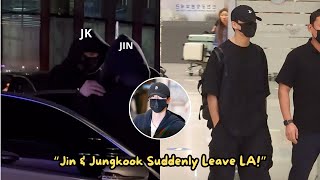 Download Lagu Spekulasi Global Berkembang Saat Jin \u0026 Jungkook Tiba-tiba Meninggalkan LA! MP3 Download Lagu Spekulasi Global Berkembang Saat Jin \u0026 Jungkook Tiba-tiba Meninggalkan LA! MP3