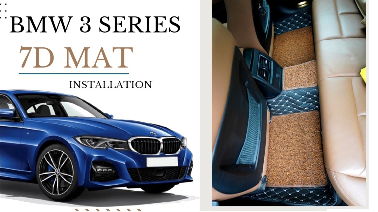 BMW 3 Series 7D Mat Installation truFIT Car Seat Covers, Mats