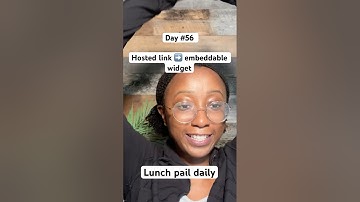 Day #56: Turning a Hosted Link into an Embeddable Widget