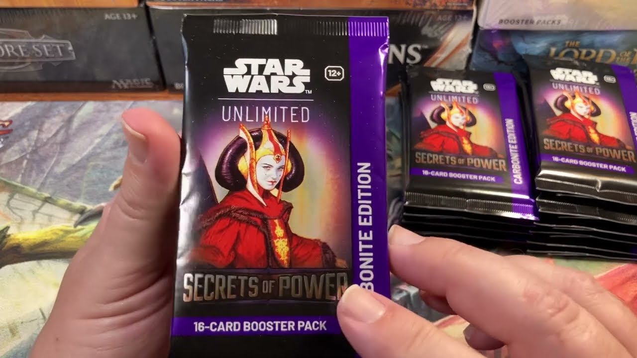 star wars unlimited carbonite booster box Wars: Legends of the Force Pack The Jump to Lightspeed set features characters and content from multiple eras in the Star Wars galaxy Jump To Lightspeed Carbonite box