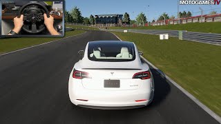 Gran Turismo 7 - 2023 Tesla Model 3 Performance | Thrustmaster T300RS Gameplay [PS5]