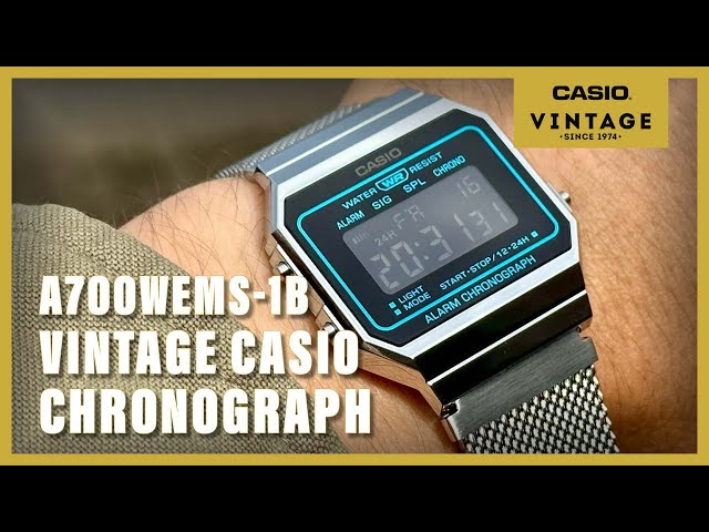 Casio A700WEMS-1BEF  The best looking A700? 