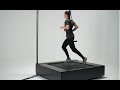 Omnidirectional treadmill CM1 - running in Virtual Reality - work in progress 2