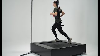 Omnidirectional treadmill CM1 - running in Virtual Reality - work in progress 2