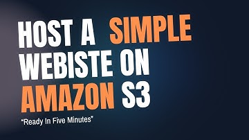 AWS 101 projects | How to host a static website in 5 minutes using Amazon S3