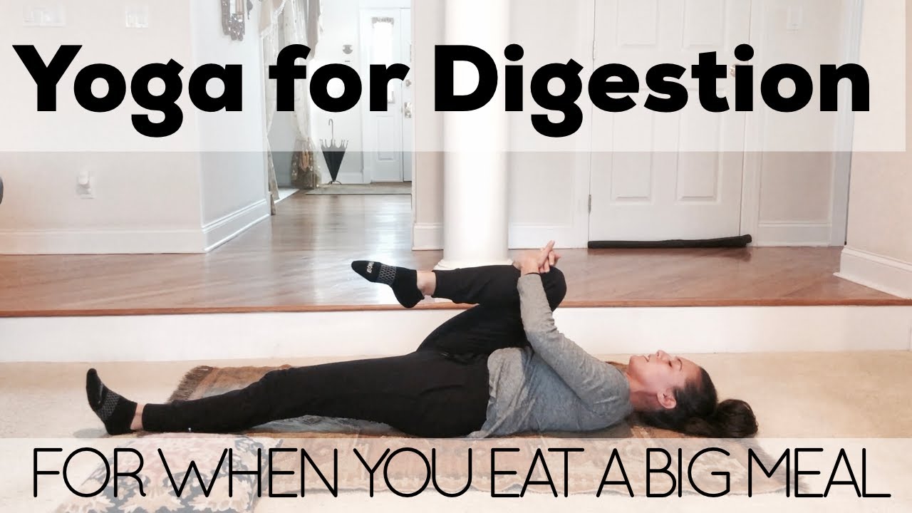 Yoga for Digestion Yoga for After a Big Meal Yoga with Maria YouTube