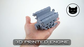 Working 3D Printed V8 Engine Build by Mr Goodcat 12,577 views 2 years ago 3 minutes, 45 seconds