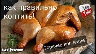 Горячее копчения. Как правильно закоптить курицу дома. Учимся солить и коптить горячим способом.