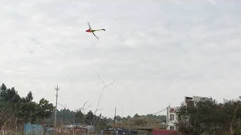 SAB Mini Comet First 3D flight by friend