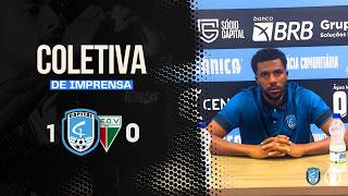 COLETIVA DE IMPRENSA CAPITAL 1 X 0 OPERÁRIO DE VARZEA GRANDENSE - MT