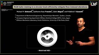 Multi balls rotating in circular track efficiently mitigate flow-induced vibrations