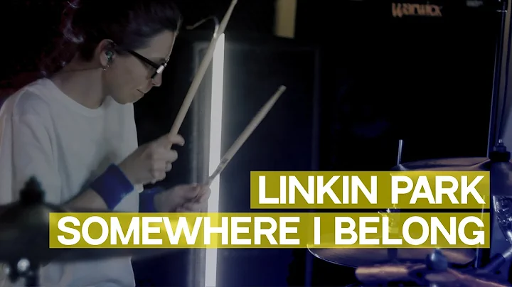 Linkin Park - Somewhere I Belong (drum cover by Helen Petrash)