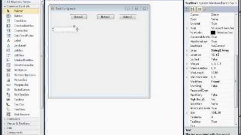 How to make a text to speech program in visual basic 2010 || Tutix, Cubix ||