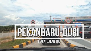 Semakin Cepat Perjalanan Dari Pekanbaru Menuju Duri Lewat Jalan Tol (Exit Pinggir)