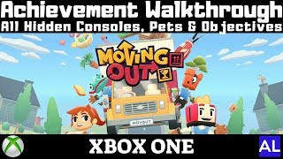 Moving Out (Xbox One) Achievement Walkthrough - All Hidden Consoles, Pets and Objectives