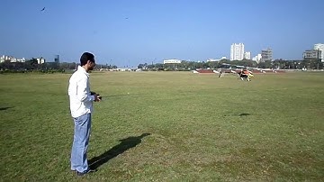 JIM DESAI HOVER AND FLIGHT RC TREX 550E